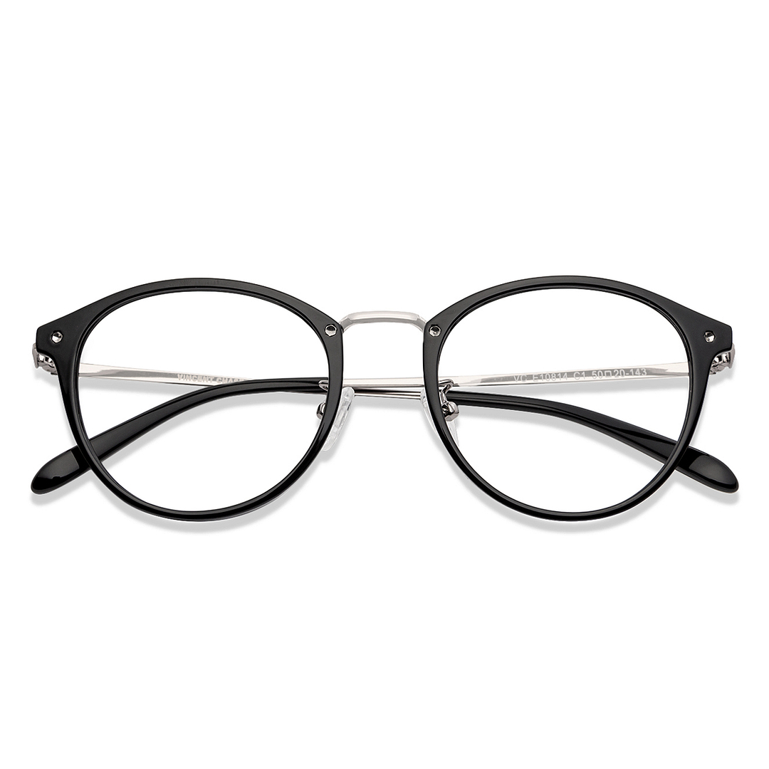 Lenskart Air Online Dark Gunmetal Full Rim Round right side