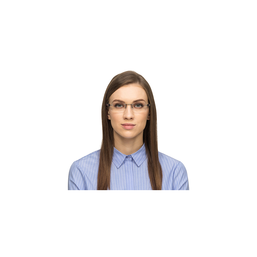 Lenskart Air Online Black Rimless Rectangle right side