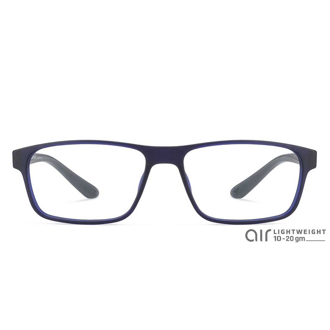 Lenskart Air Online Sky Blue Full Rim Rectangle right side