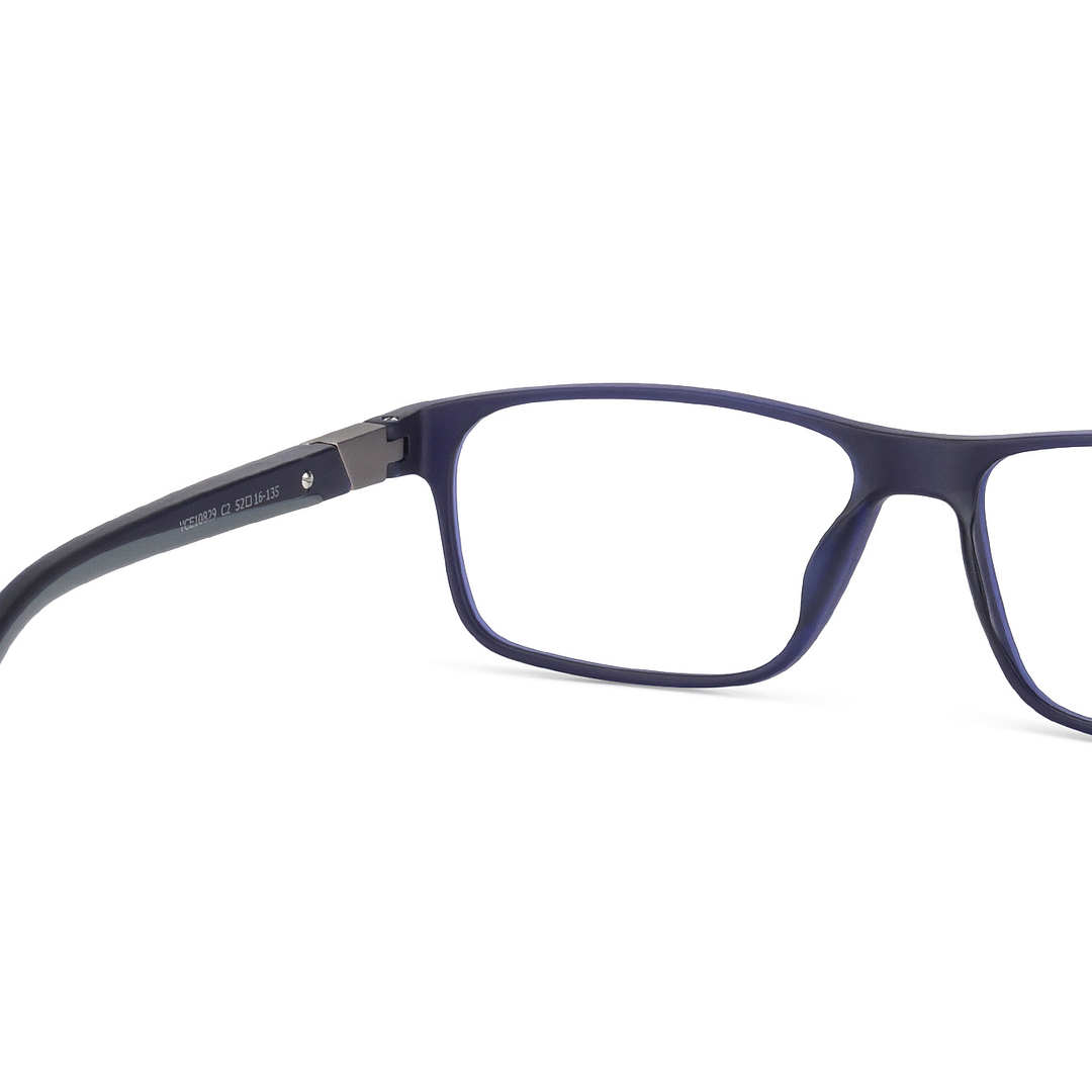 Lenskart Air Online Sky Blue Full Rim Rectangle left side