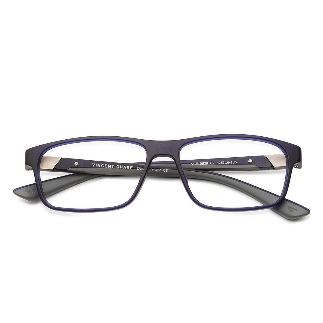 Lenskart Air Online Sky Blue Full Rim Rectangle right side