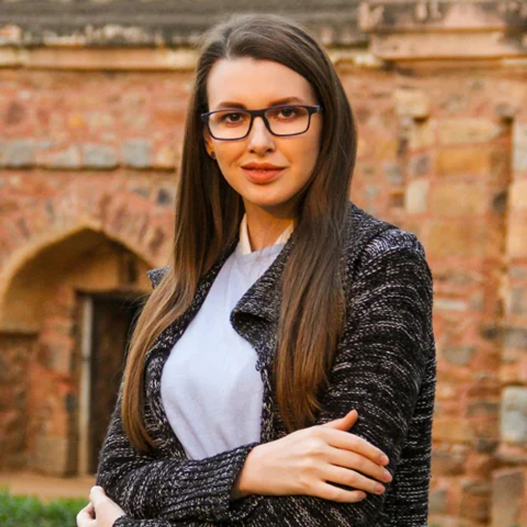 Lenskart Air Online Sky Blue Full Rim Rectangle right side