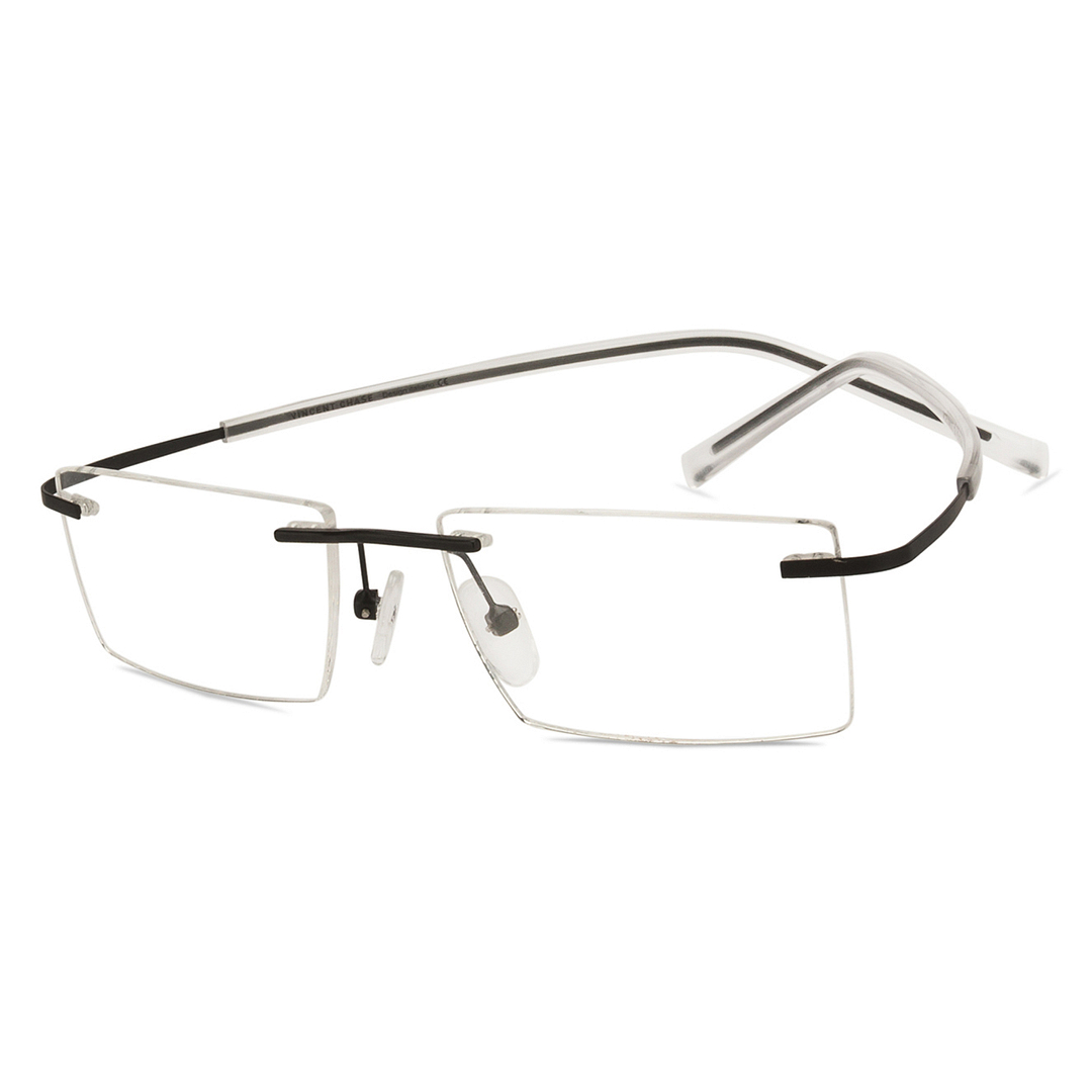 Vincent Chase Online Black Rimless Rectangle right side
