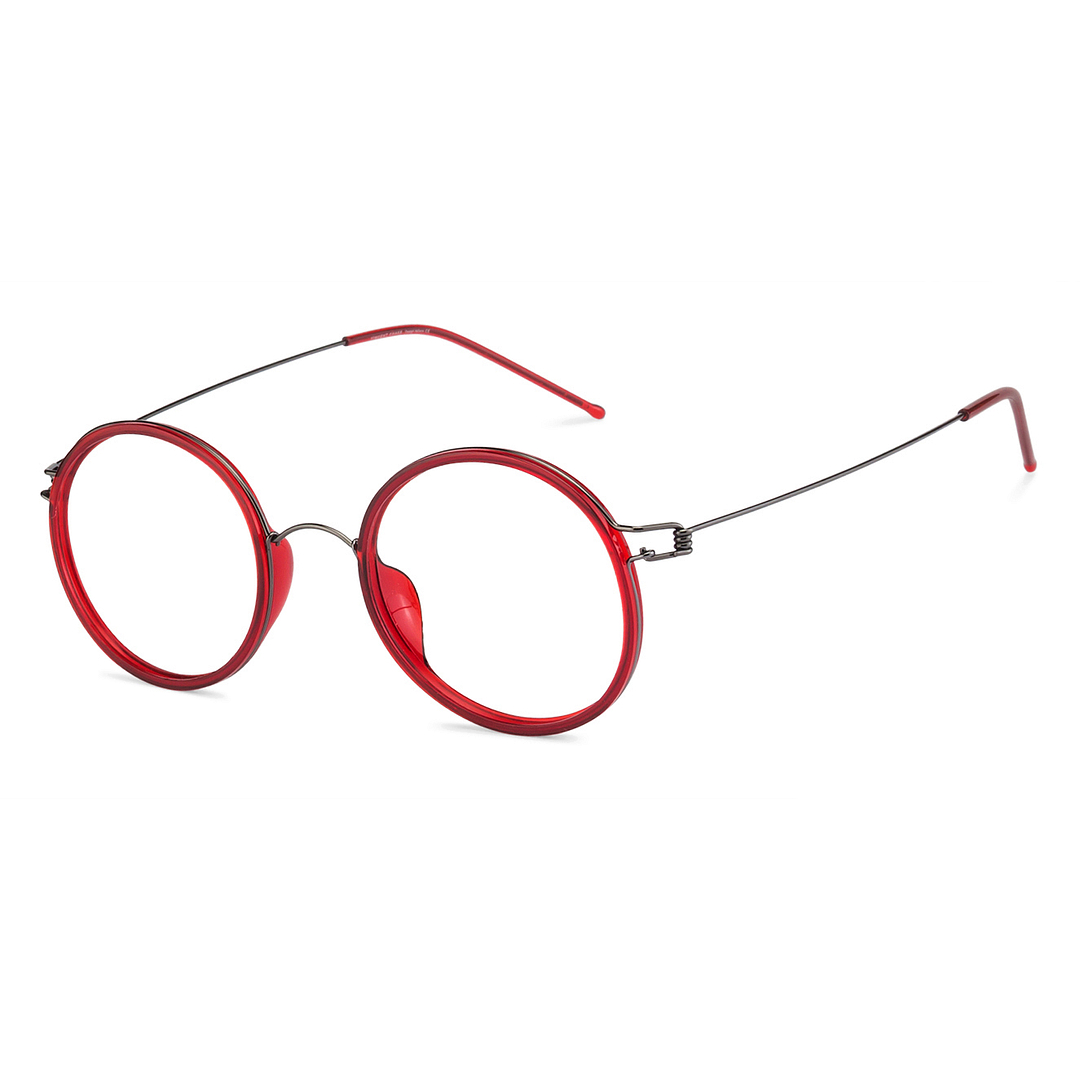 Lenskart Air Online Mid Gunmetal Full Rim Round right side