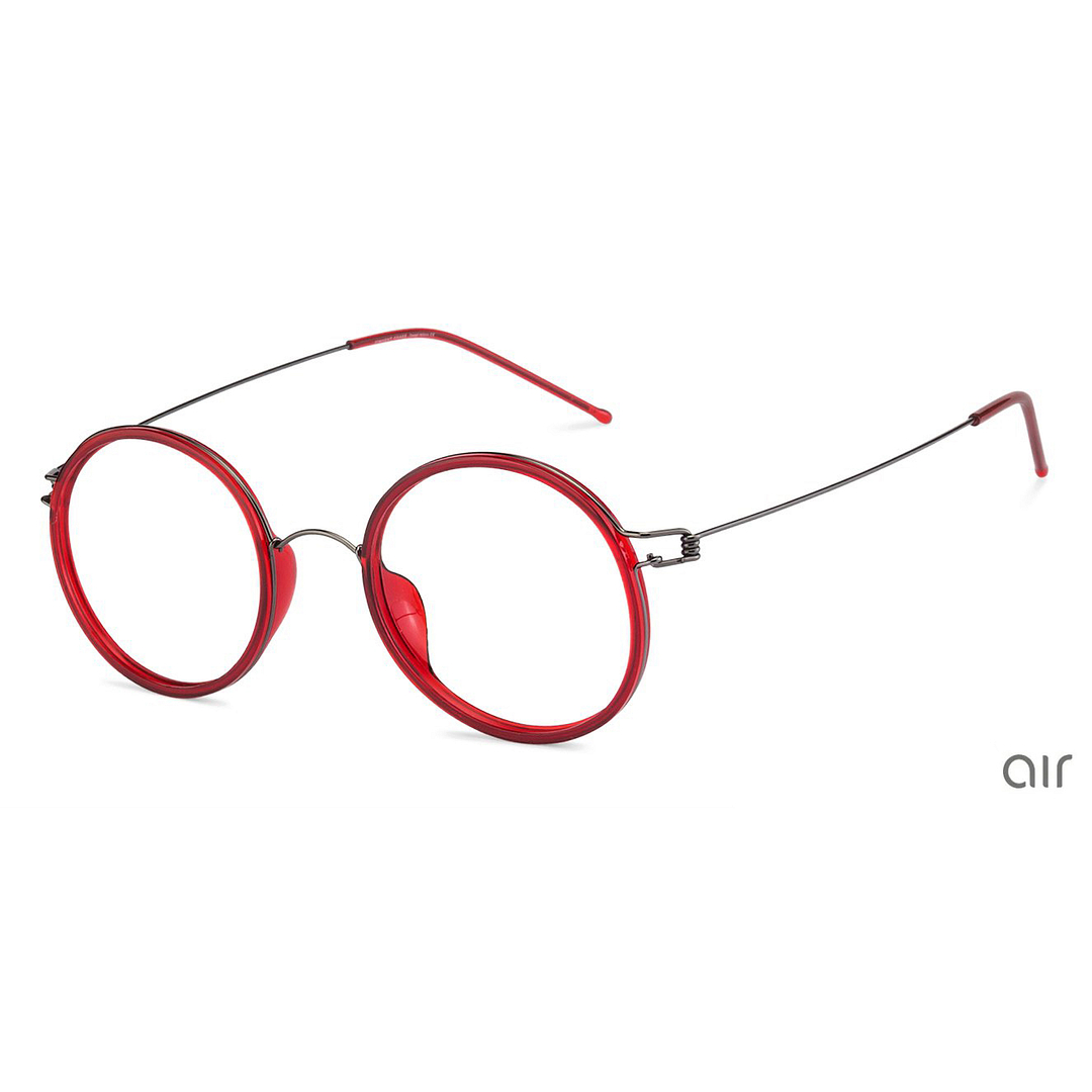 Lenskart Air Online Mid Gunmetal Full Rim Round right side