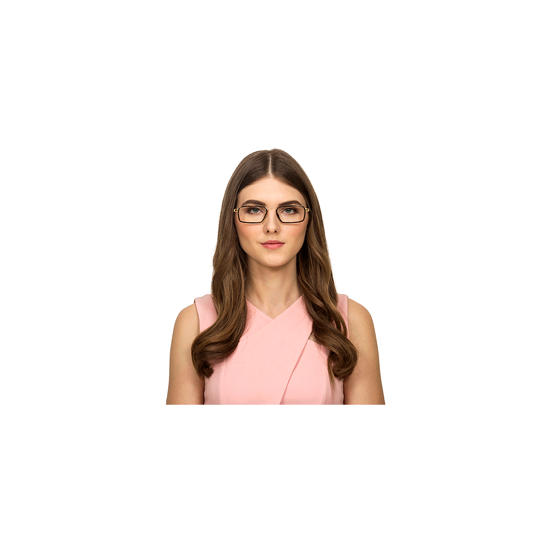 Lenskart Air Online Gold Full Rim Rectangle left side