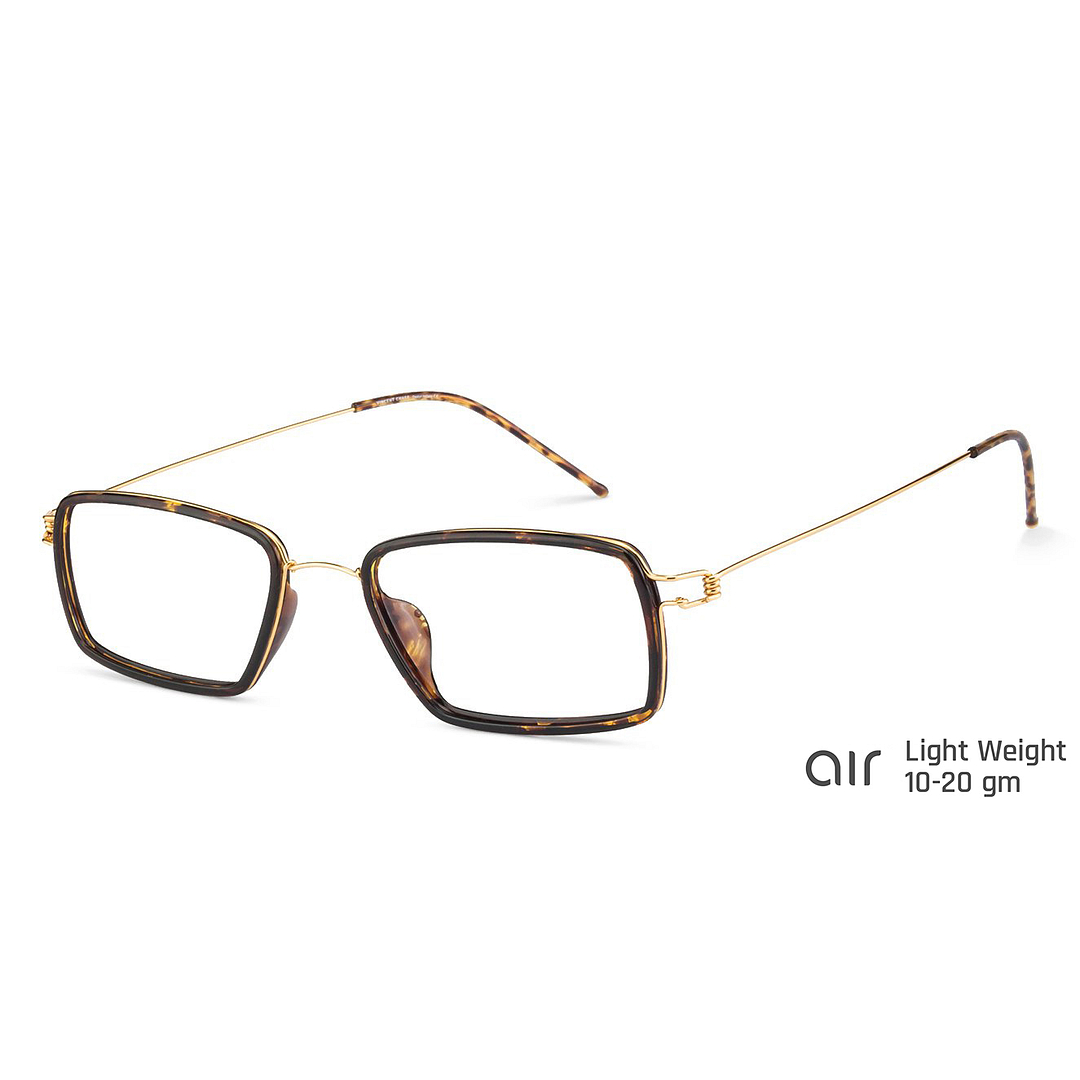 Lenskart Air Online Gold Full Rim Rectangle right side