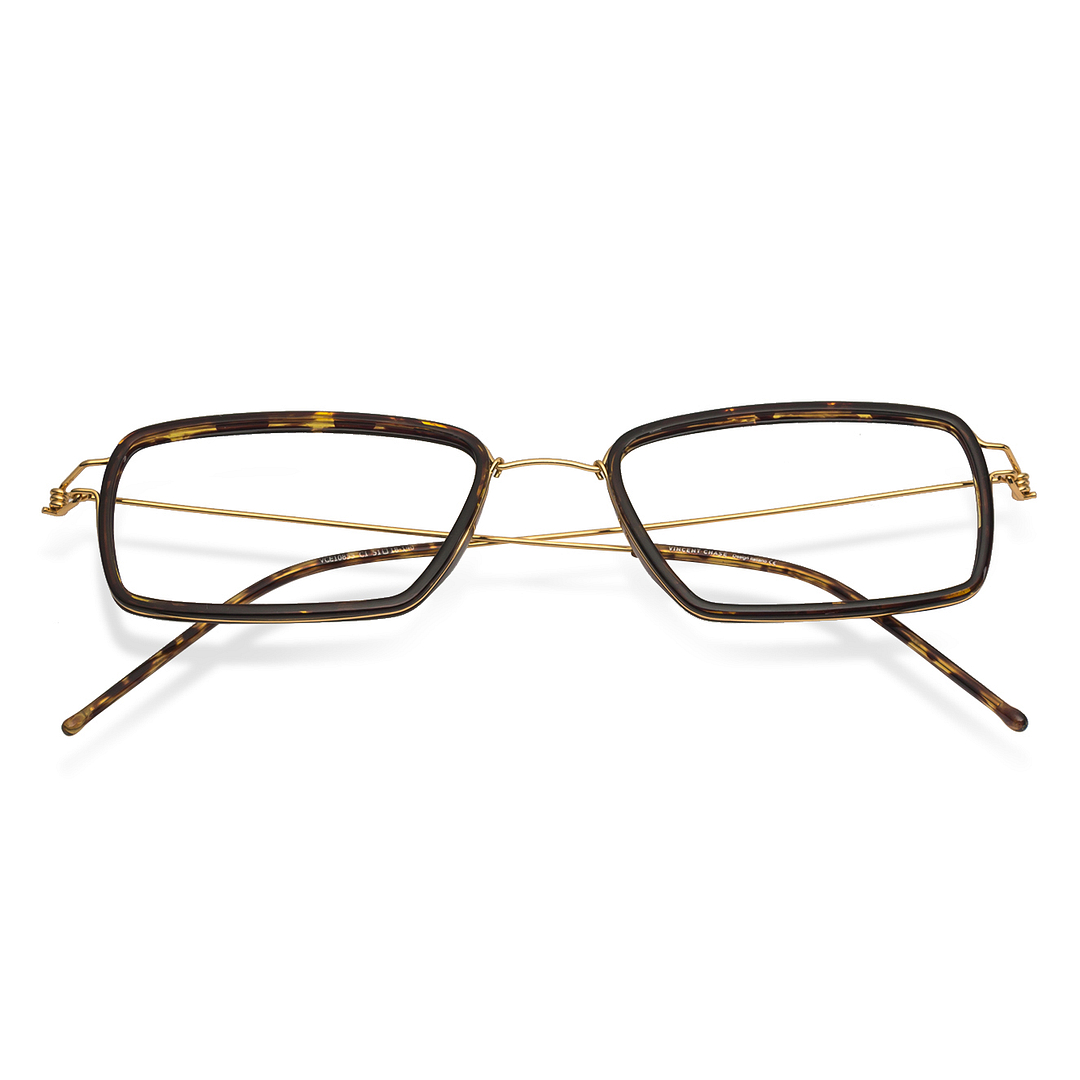 Lenskart Air Online Gold Full Rim Rectangle right side