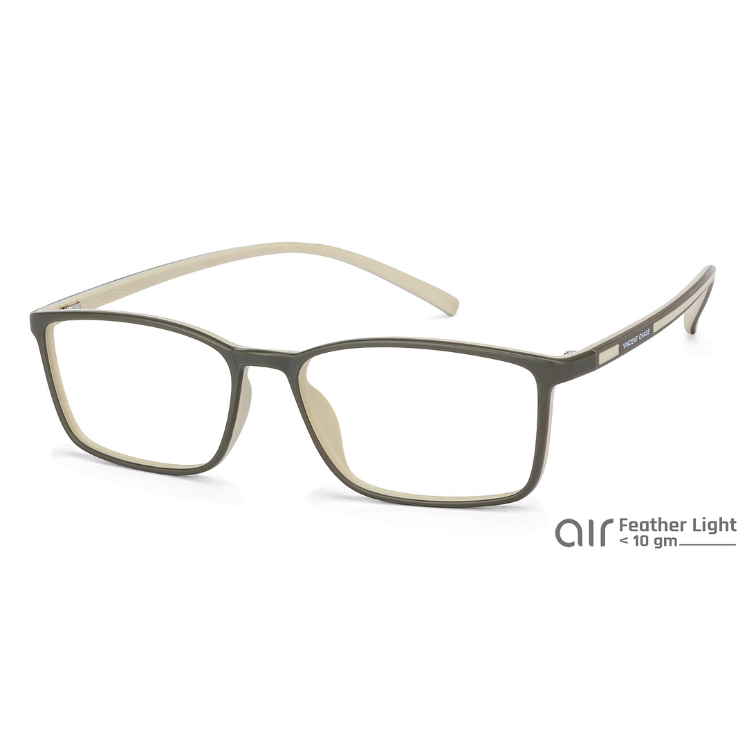 Lenskart Air Online Light Green Full Rim Rectangle right side