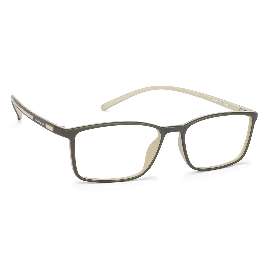 Lenskart Air Online Light Green Full Rim Rectangle left side
