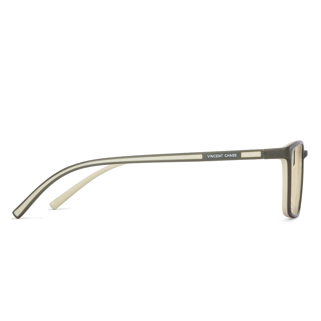 Lenskart Air Online Light Green Full Rim Rectangle right side