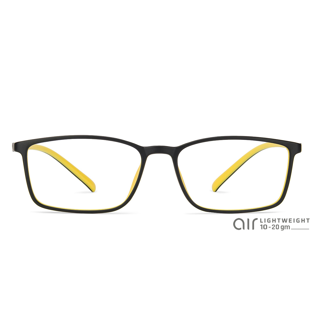 Lenskart Air Online Black Full Rim Rectangle left side