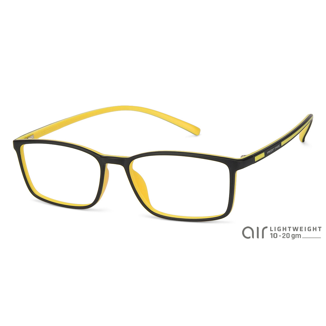 Lenskart Air Online Black Full Rim Rectangle left side
