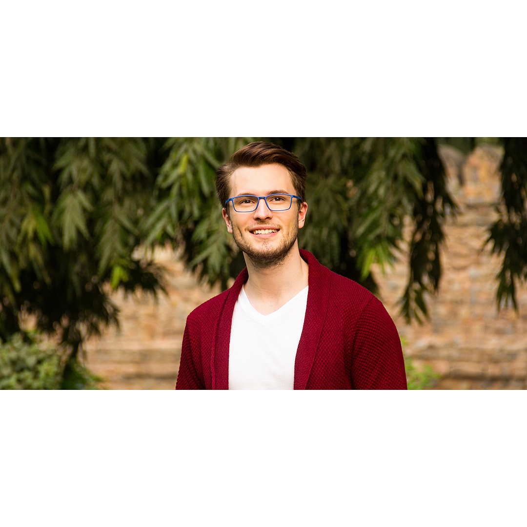 Lenskart Air Online Sky Blue Full Rim Rectangle left side