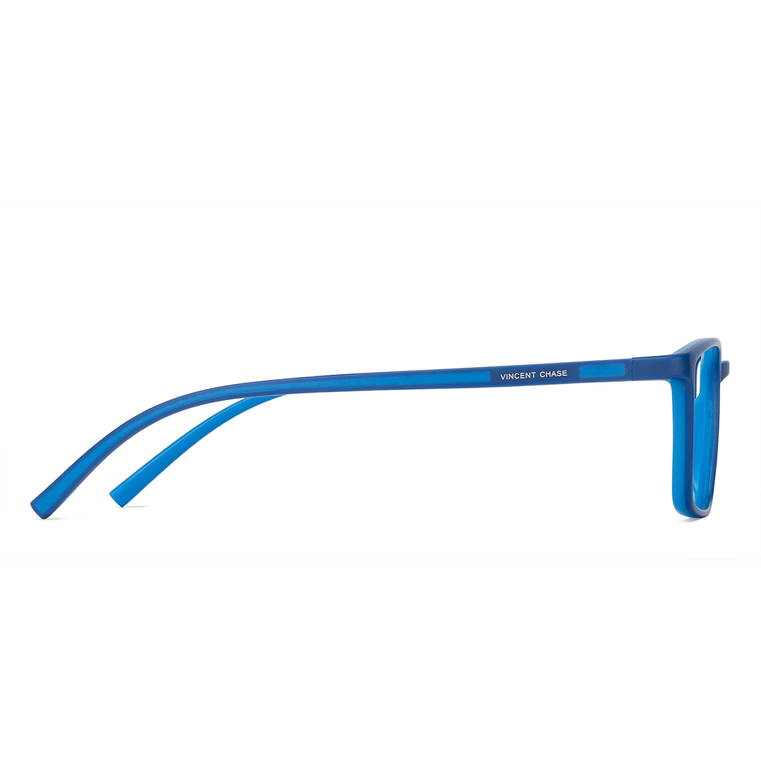 Lenskart Air Online Sky Blue Full Rim Rectangle right side