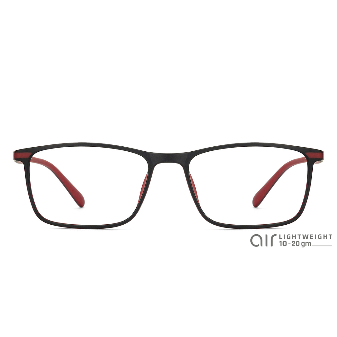 Lenskart Air Online Black Full Rim Rectangle left side
