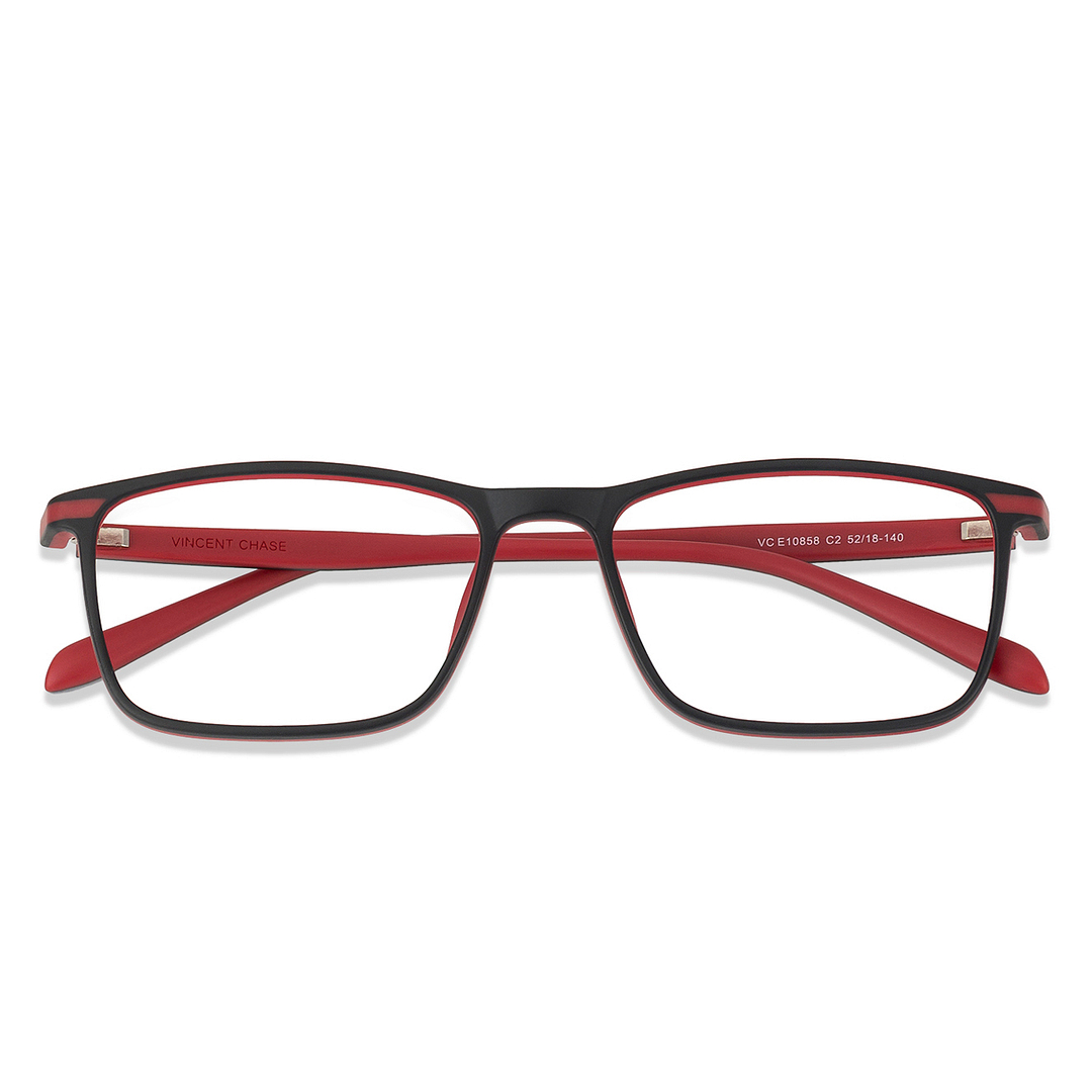 Lenskart Air Online Black Full Rim Rectangle left side