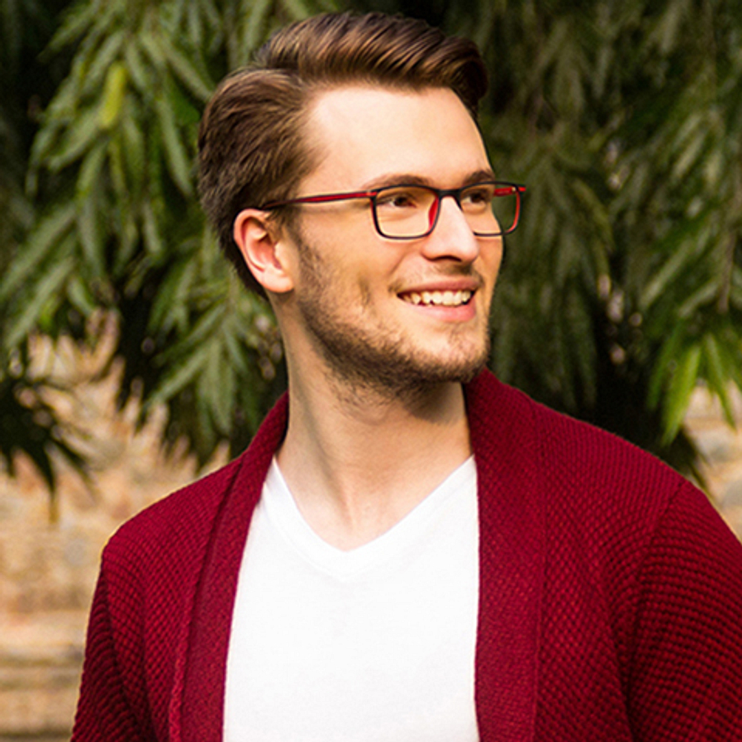 Lenskart Air Online Black Full Rim Rectangle left side