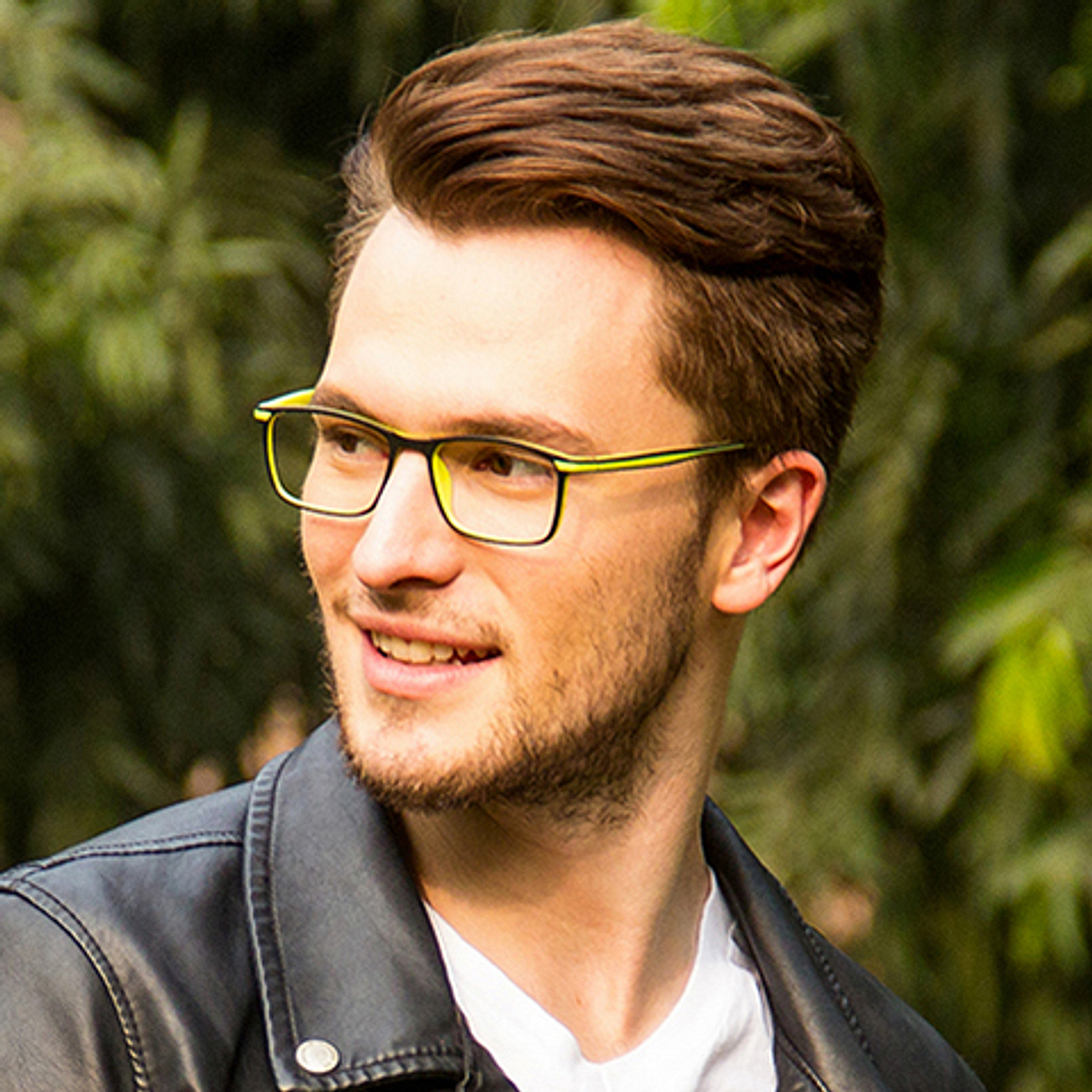 Lenskart Air Online Black Full Rim Rectangle right side