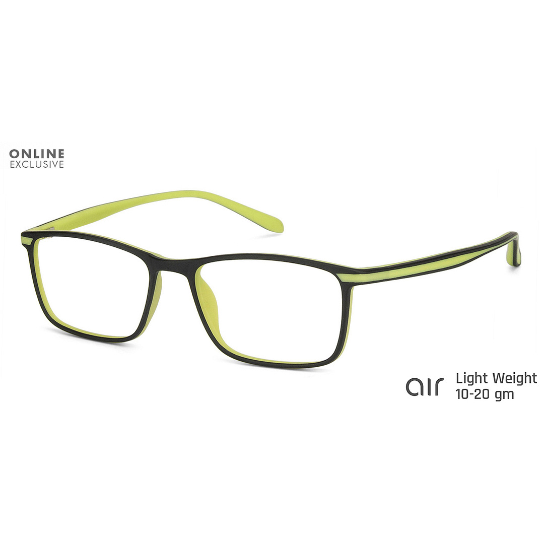 Lenskart Air Online Black Full Rim Rectangle left side