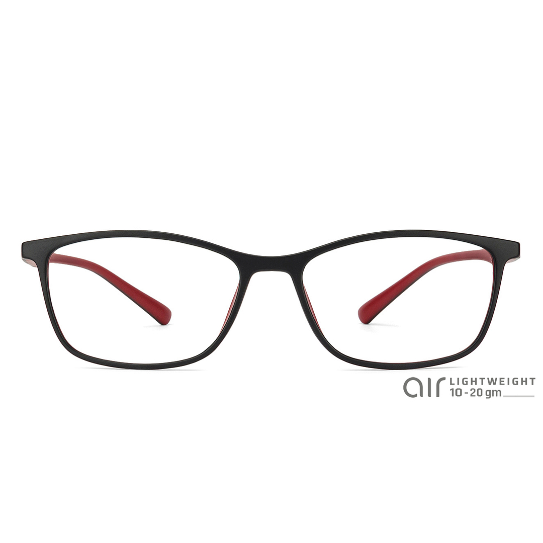 Lenskart Air Online Black Full Rim Rectangle left side