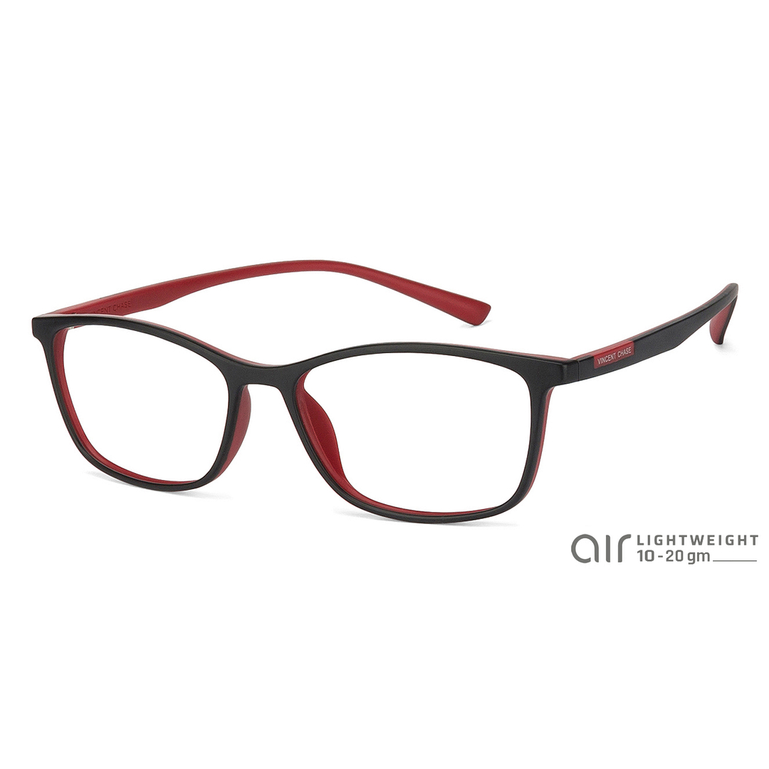 Lenskart Air Online Black Full Rim Rectangle left side