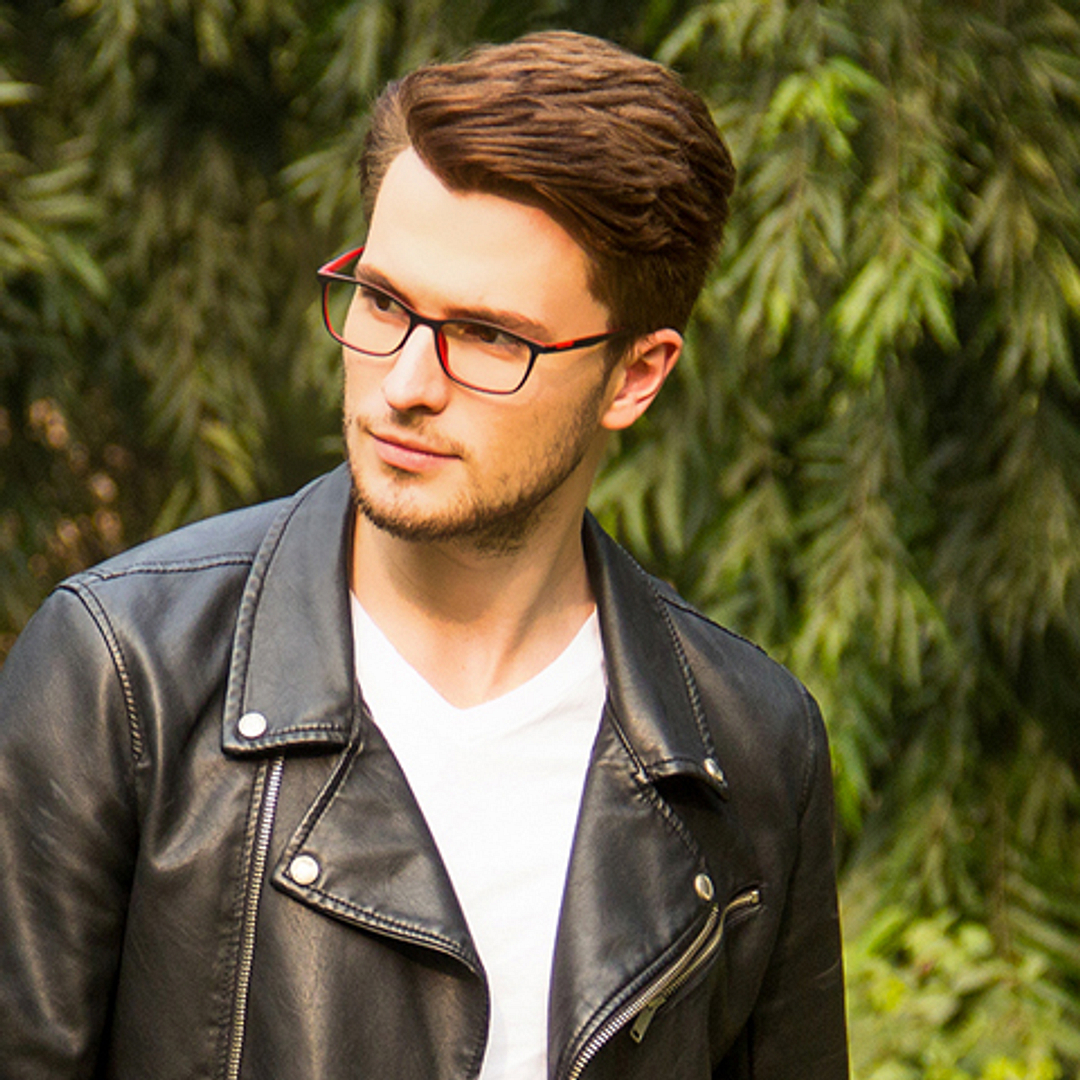 Lenskart Air Online Black Full Rim Rectangle right side