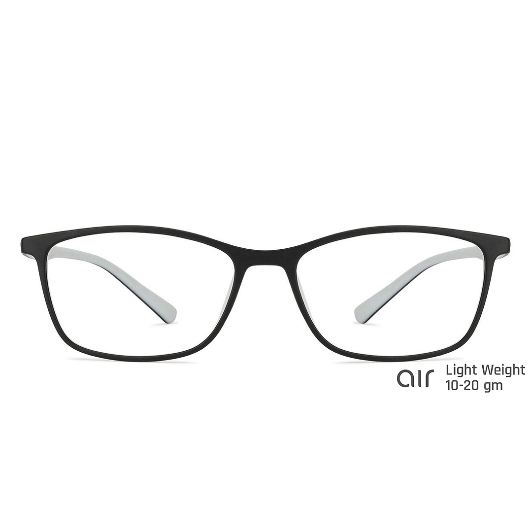 Lenskart Air Online Black Full Rim Rectangle left side