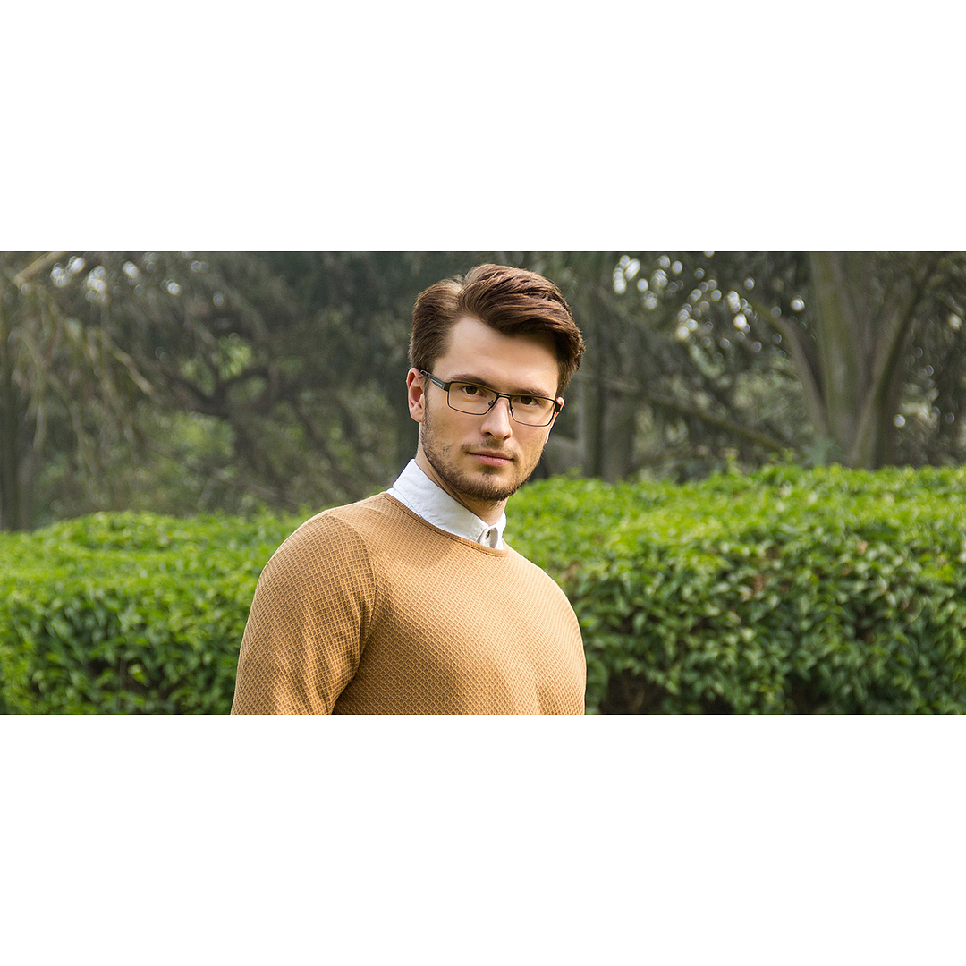 Vincent Chase Online Black Full Rim Rectangle right side