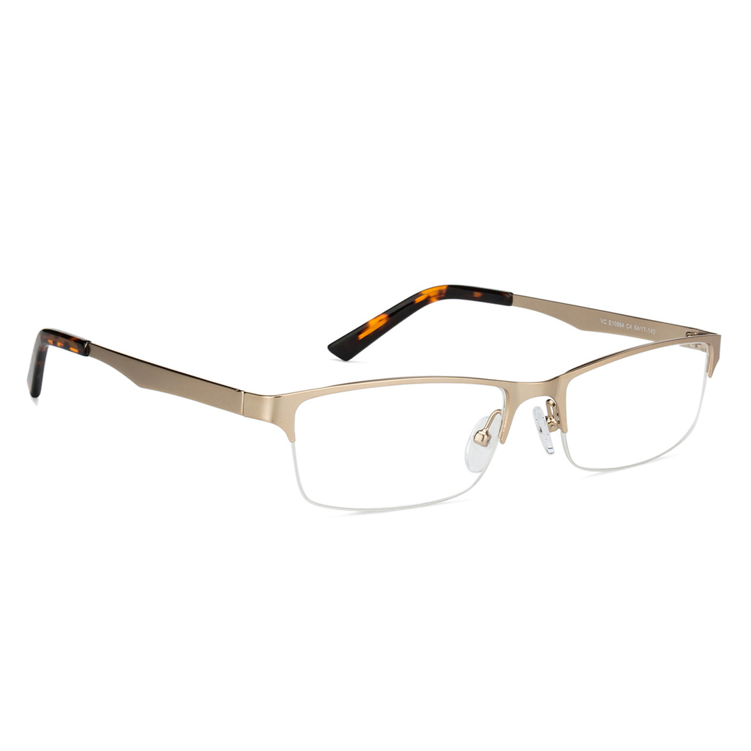 Vincent Chase Online Gold Half Rim Rectangle left side