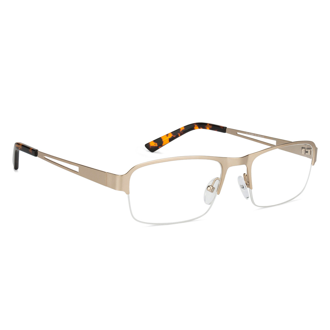 Vincent Chase Online Gold Half Rim Rectangle left side