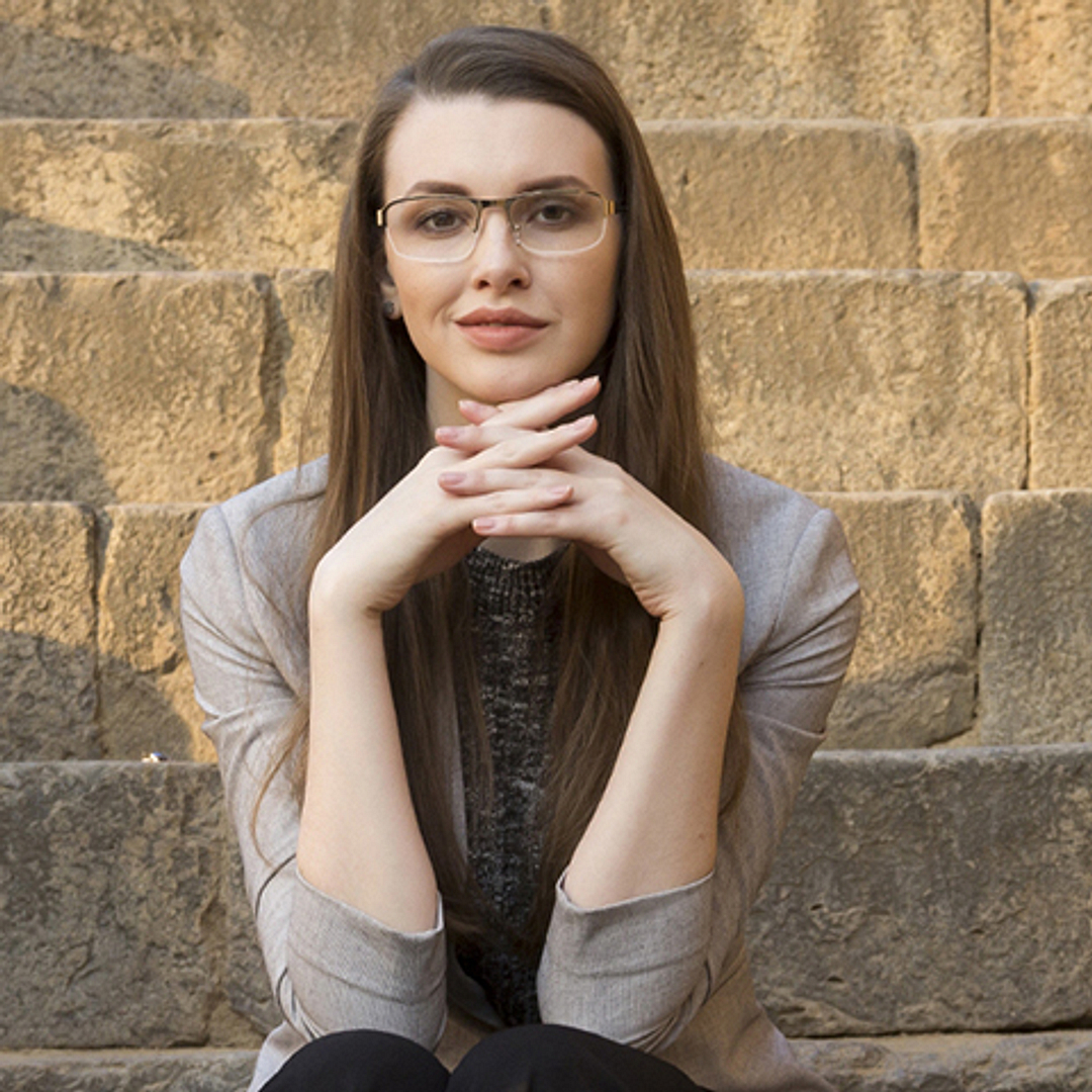 Vincent Chase Online Gold Half Rim Rectangle right side