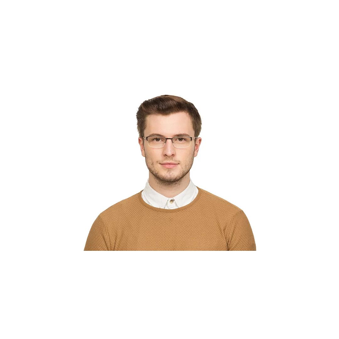 Vincent Chase Online Gold Half Rim Rectangle left side