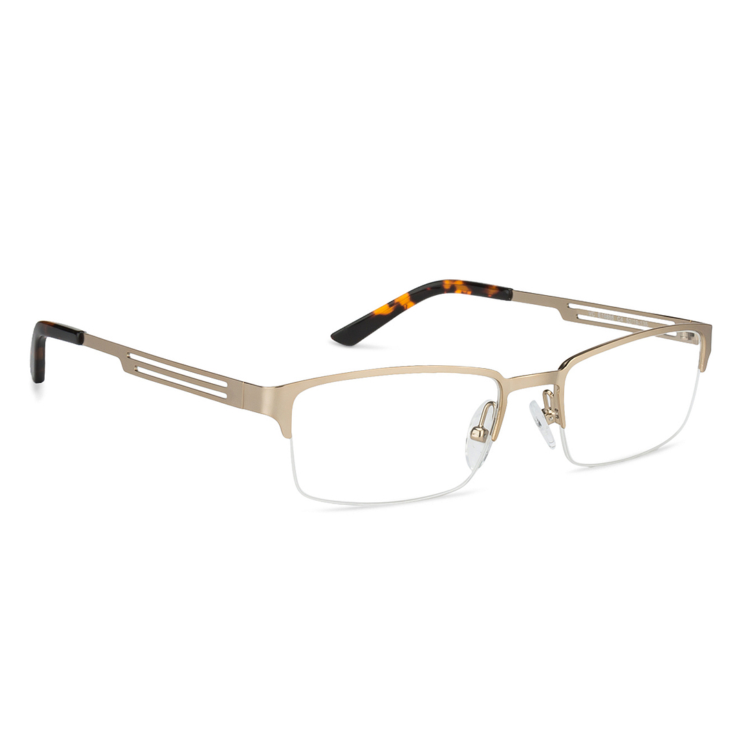 Vincent Chase Online Gold Half Rim Rectangle right side