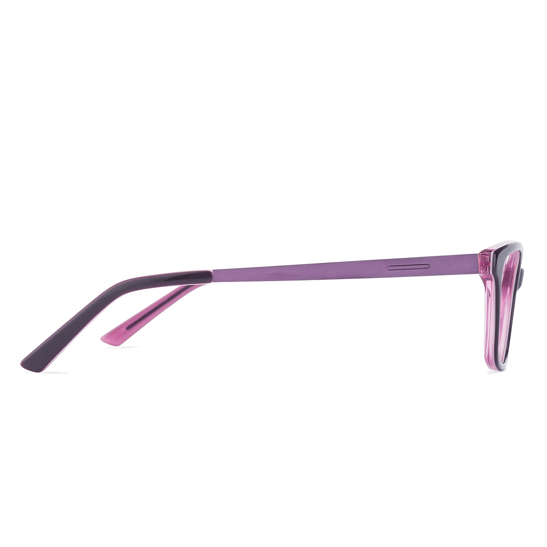 Vincent Chase Online Purple Transparent Full Rim Rectangle right side
