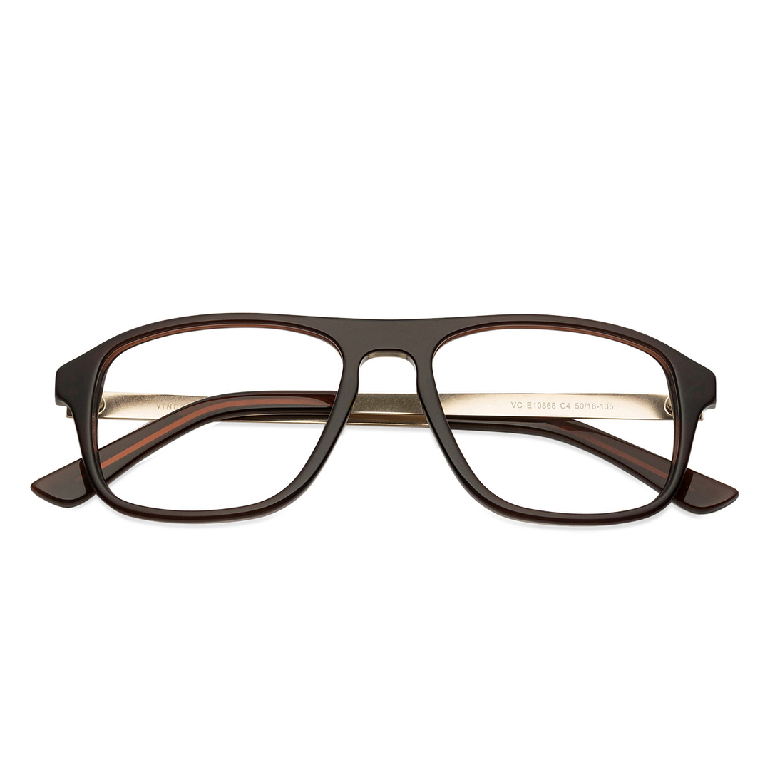 Vincent Chase Online Light Brown Full Rim Rectangle right side