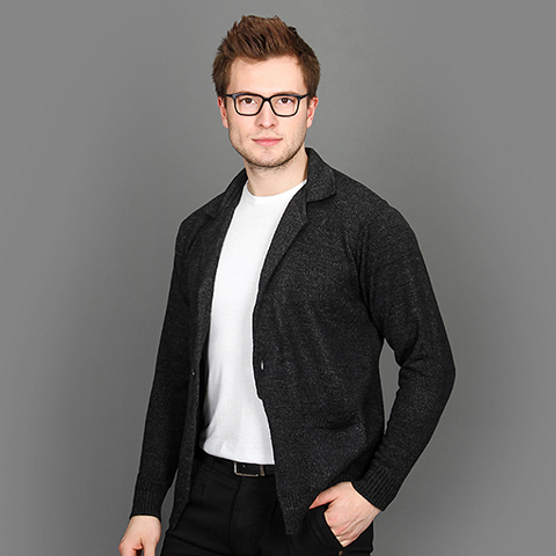 Vincent Chase Online Black Full Rim Rectangle left side