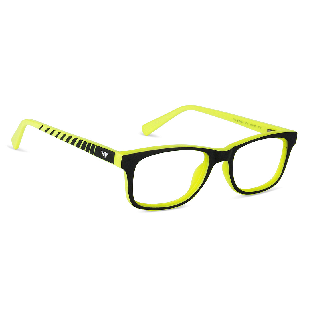 Hooper Online Black Full Rim Rectangle left side