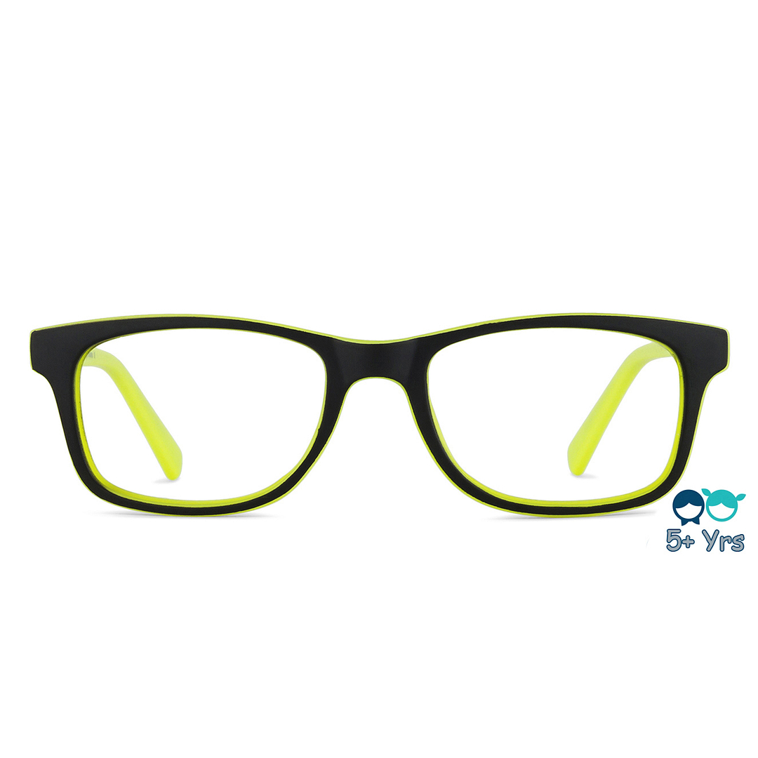 Hooper Online Black Full Rim Rectangle left side