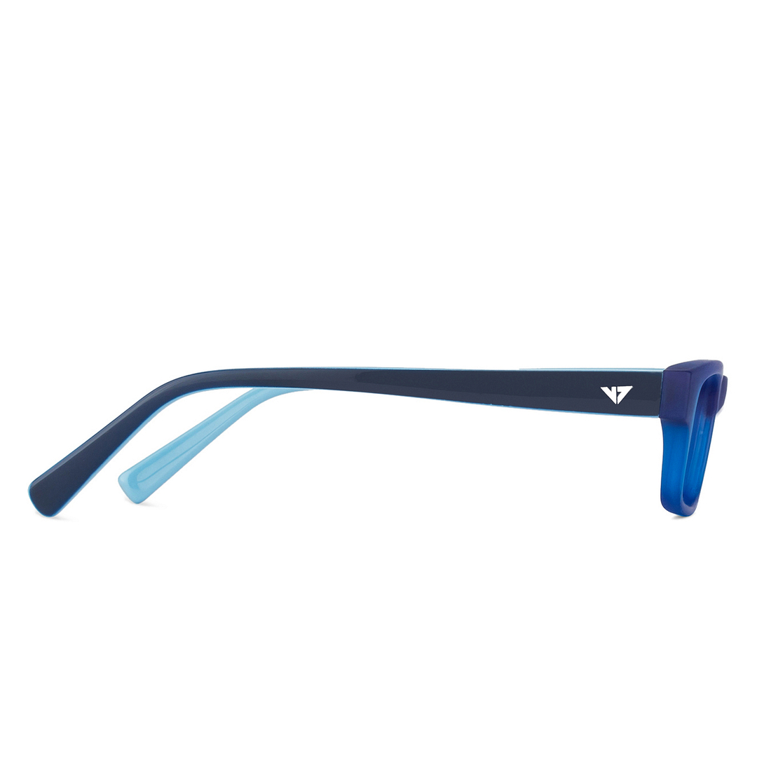 Hooper Online Navy Blue Full Rim Rectangle right side