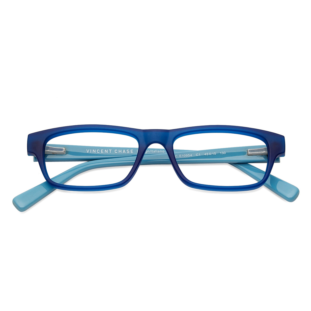 Hooper Online Navy Blue Full Rim Rectangle right side