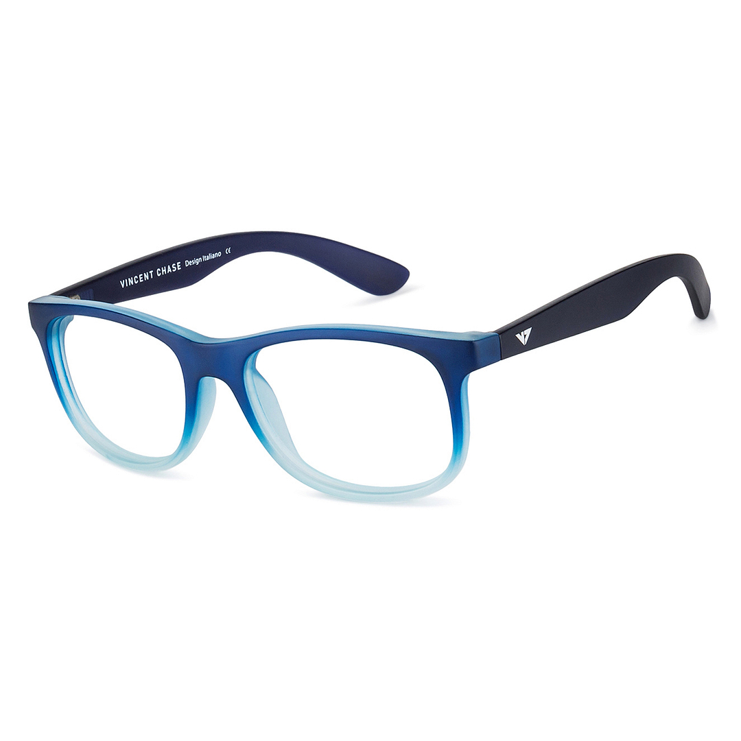 Hooper Online Navy Blue Full Rim Rectangle right side