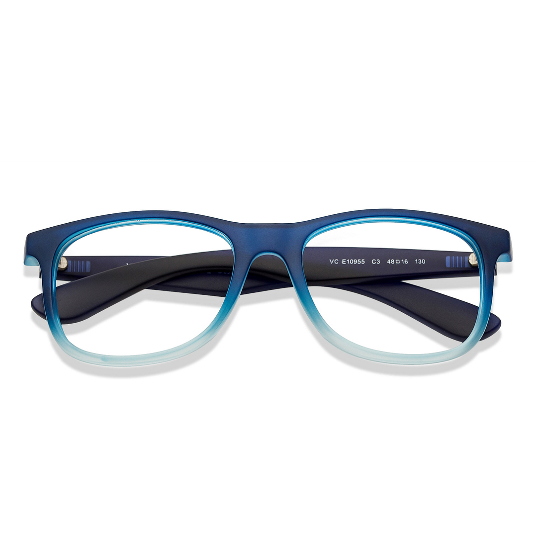 Hooper Online Navy Blue Full Rim Rectangle right side