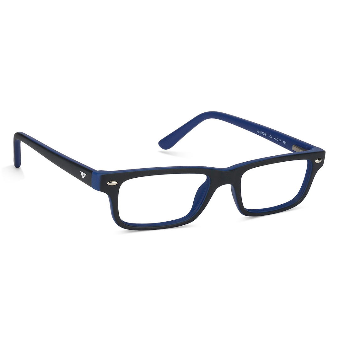 Hooper Online Light Gray Full Rim Rectangle left side