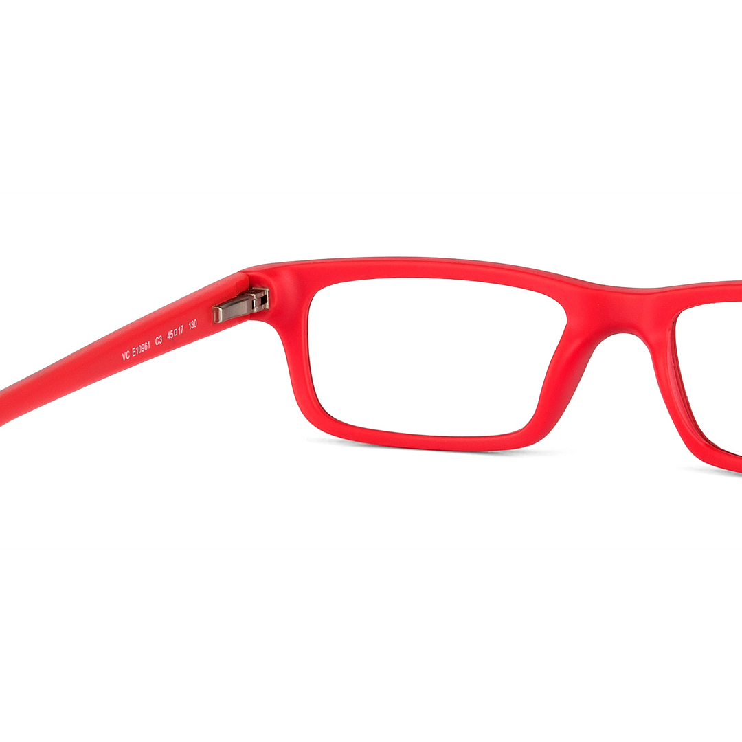 Hooper Online Navy Blue Full Rim Rectangle left side