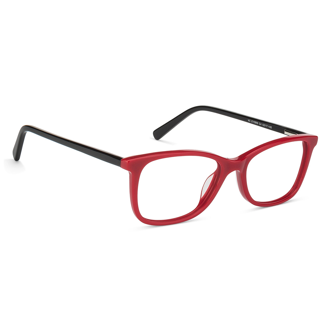 Vincent Chase Online Red Full Rim Rectangle left side
