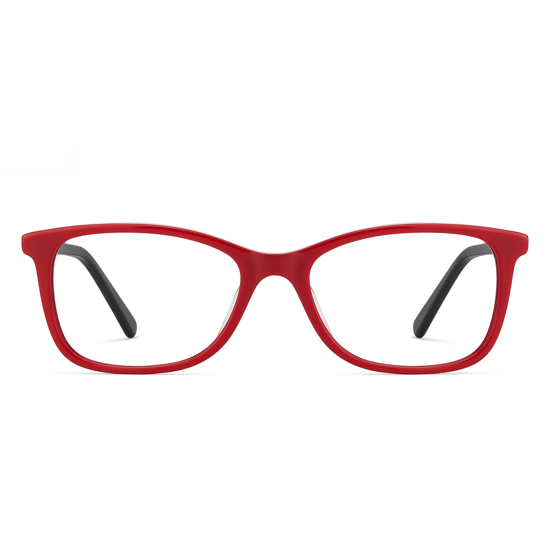 Vincent Chase Online Red Full Rim Rectangle left side