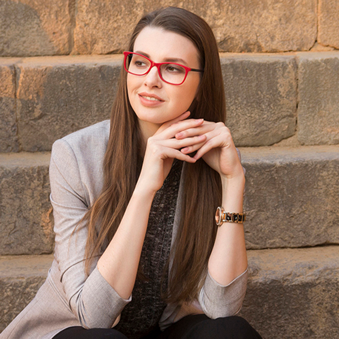 Vincent Chase Online Red Full Rim Rectangle right side