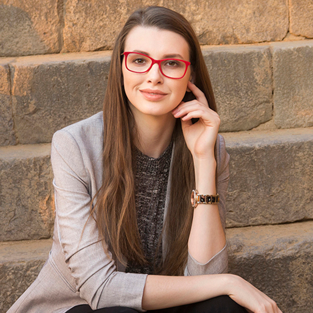 Vincent Chase Online Red Full Rim Rectangle right side