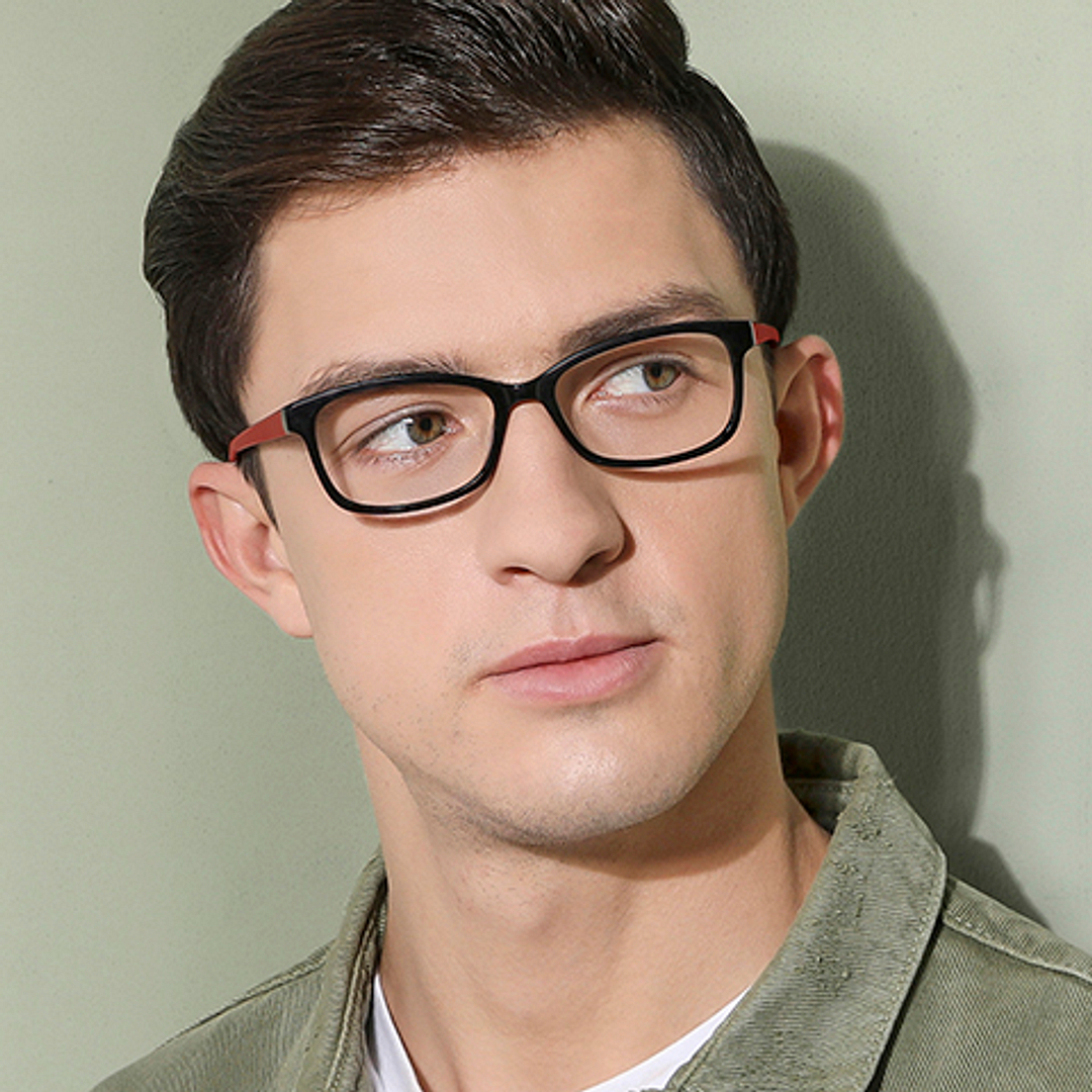 Vincent Chase Online Black Full Rim Rectangle right side